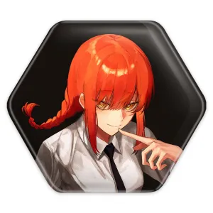 پیکسل شش ضلعی ماکیما انیمه مرد اره ای Chainsaw Man