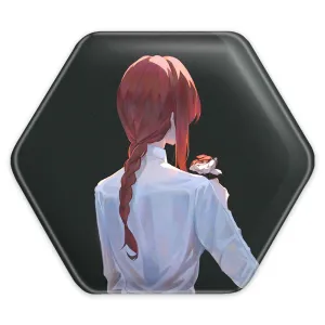 پیکسل شش ضلعی ماکیما انیمه مرد اره ای Chainsaw Man