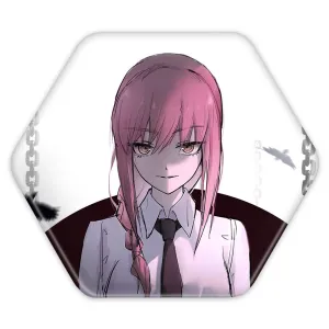 پیکسل شش ضلعی ماکیما انیمه مرد اره ای Chainsaw Man