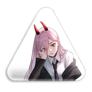 پیکسل مثلثی پاور انیمه مرد اره ای Chainsaw Man