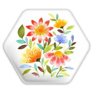 پیکسل شش ضلعی گل گلی