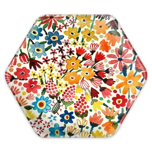 پیکسل شش ضلعی گل گلی