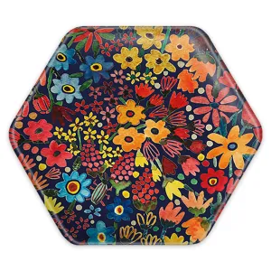 پیکسل شش ضلعی گل گلی