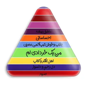 پیکسل مثلثی ماه تولد خرداد