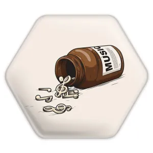 پیکسل شش ضلعی موزیک