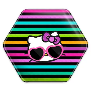 پیکسل شش ضلعی هلو کیتی Hello Kitty
