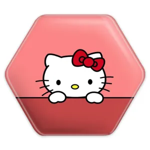 پیکسل شش ضلعی هلو کیتی Hello Kitty