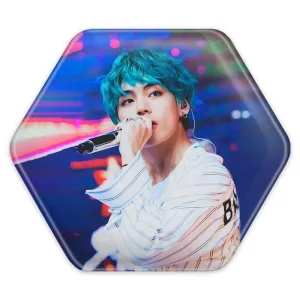 پیکسل شش ضلعی تهیونگ گروه بی تی اس BTS