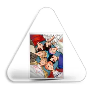 پیکسل مثلثی گروه بی تی اس BTS