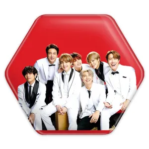 پیکسل شش ضلعی گروه بی تی اس BTS