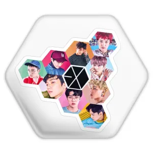 پیکسل شش ضلعی گروه موسیقی اکسو EXO