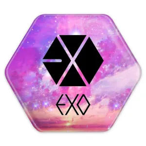 پیکسل شش ضلعی گروه موسیقی اکسو EXO