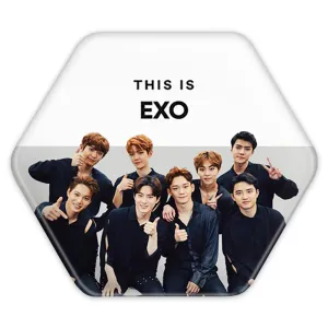 پیکسل شش ضلعی گروه موسیقی اکسو EXO