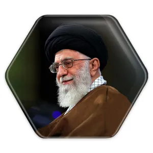 پیکسل شش ضلعی تصویر رهبر