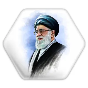 پیکسل شش ضلعی تصویر رهبر