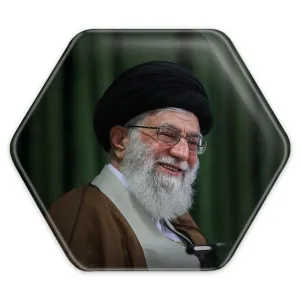 پیکسل شش ضلعی تصویر رهبر