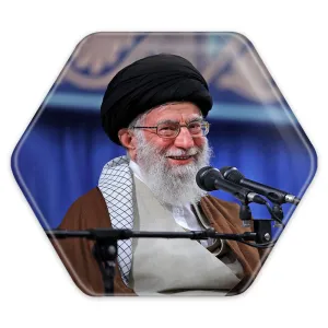 پیکسل شش ضلعی تصویر رهبر