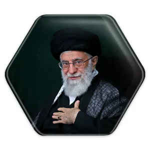 پیکسل شش ضلعی تصویر رهبر