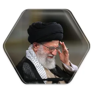 پیکسل شش ضلعی تصویر رهبر
