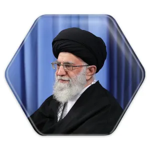 پیکسل شش ضلعی تصویر رهبر