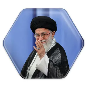 پیکسل شش ضلعی تصویر رهبر