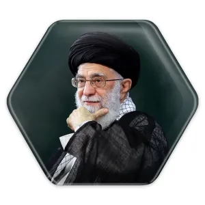 پیکسل شش ضلعی تصویر رهبر