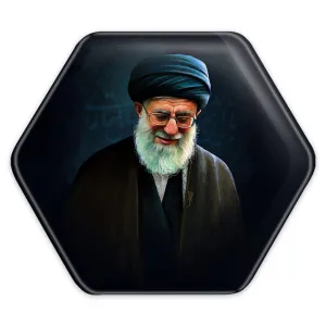 پیکسل شش ضلعی تصویر رهبر