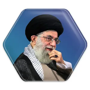 پیکسل شش ضلعی تصویر رهبر
