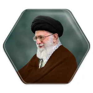 پیکسل شش ضلعی تصویر رهبر