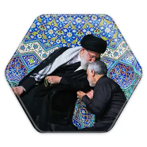 پیکسل شش ضلعی سردار قاسم سلیمانی