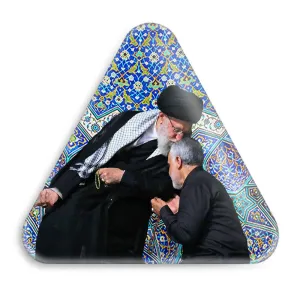 پیکسل مثلثی سردار قاسم سلیمانی