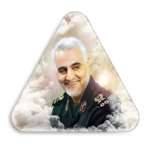پیکسل مثلثی سردار قاسم سلیمانی