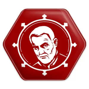 پیکسل شش ضلعی سردار قاسم سلیمانی