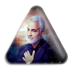 پیکسل مثلثی سردار قاسم سلیمانی
