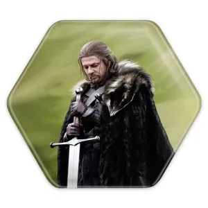 پیکسل شش ضلعی ند استارک گیم اف ترونز Game of Thrones