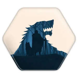 پیکسل شش ضلعی وینتر ایز کامینگ گیم اف ترونز Game of Thrones