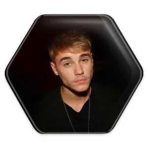 پیکسل شش ضلعی جاستین بیبر Justin Bieber