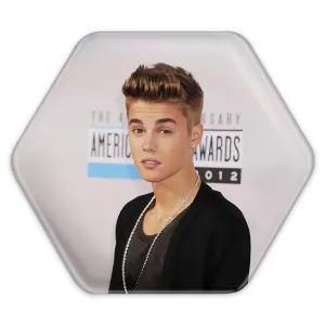 پیکسل شش ضلعی جاستین بیبر Justin Bieber