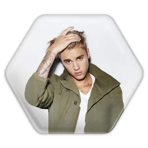 پیکسل شش ضلعی جاستین بیبر Justin Bieber