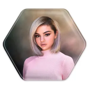 پیکسل شش ضلعی سلنا گومز Selena Gomez