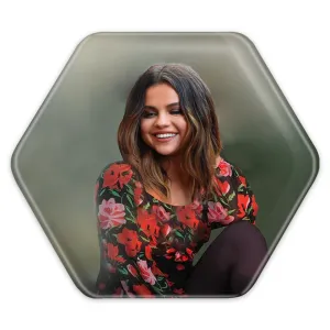 پیکسل شش ضلعی سلنا گومز Selena Gomez