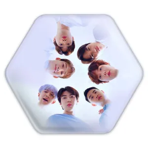 پیکسل شش ضلعی گروه موسیقی اکسو EXO
