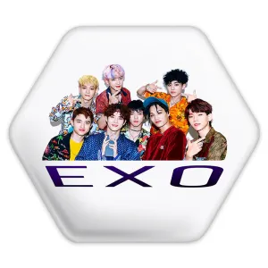 پیکسل شش ضلعی گروه موسیقی اکسو EXO