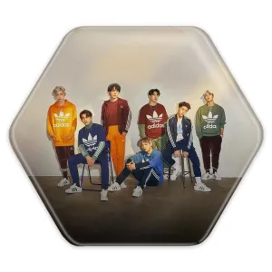 پیکسل شش ضلعی گروه موسیقی اکسو EXO