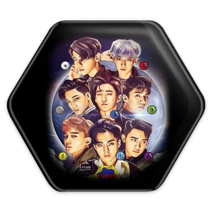 پیکسل شش ضلعی گروه موسیقی اکسو EXO