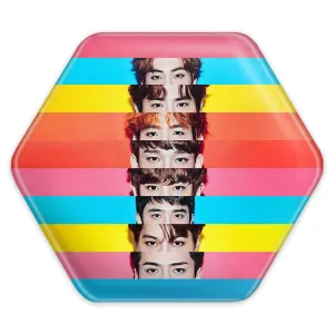 پیکسل شش ضلعی گروه موسیقی اکسو EXO