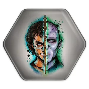پیکسل شش ضلعی هری پاتر Harry Potter