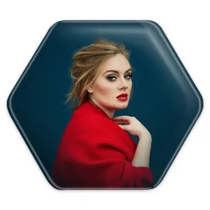 پیکسل شش ضلعی ادل Adele