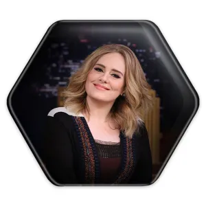 پیکسل شش ضلعی ادل Adele