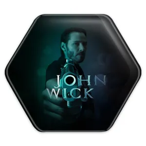 پیکسل شش ضلعی جان ویک John Wick